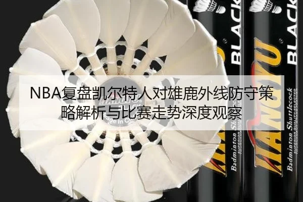 NBA复盘凯尔特人对雄鹿外线防守策略解析与比赛走势深度观察